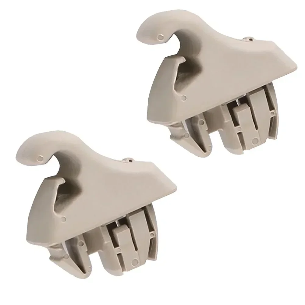 1 пара автомобильных солнцезащитных козырьков, фиксатор, крючок, зажим, держатель, кронштейн, подходит для Mitsubishi, Pajero MR 2001-2006 гг. 779704 /MR 779705