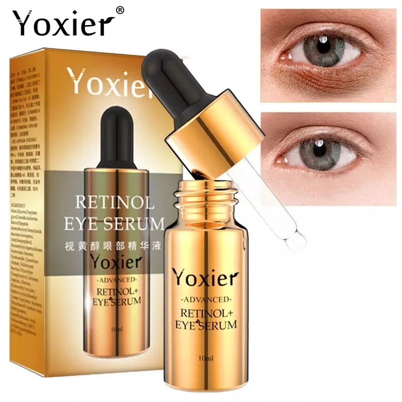 

Retinol Anti-Wrinkles Eye Serum Firming Lifting Remove Eye Fine Lines Essence Moisturizing Whitening Anti-Aging Skin Care