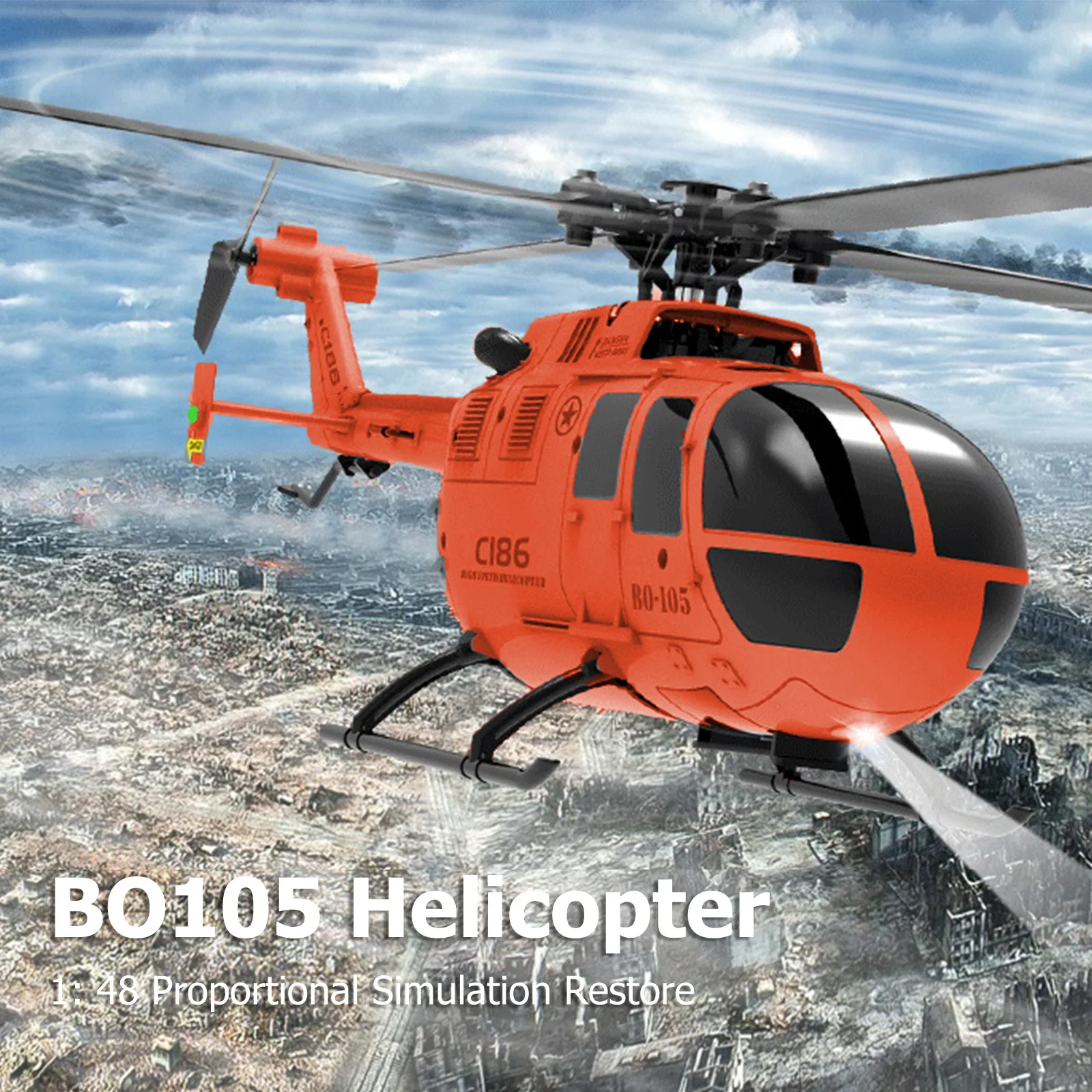 

6-осевой гироскоп с дистанционным управлением, 2,4 ГГц, 4 канала