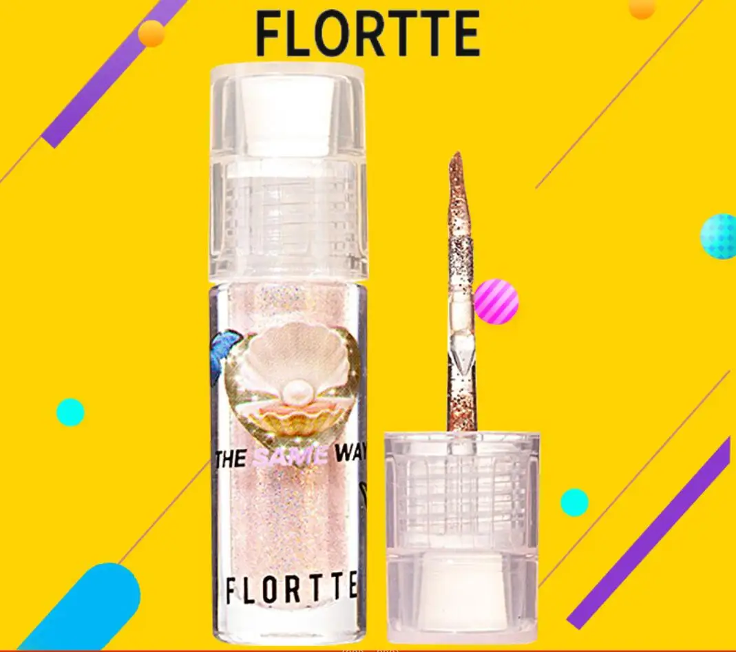 

Flortte Liquid Eyeshadow Shimmer Matte Sequins Glitter Shine Brighten Lying Silkworm Lip Highlighter Contour Eye Makeup T2591