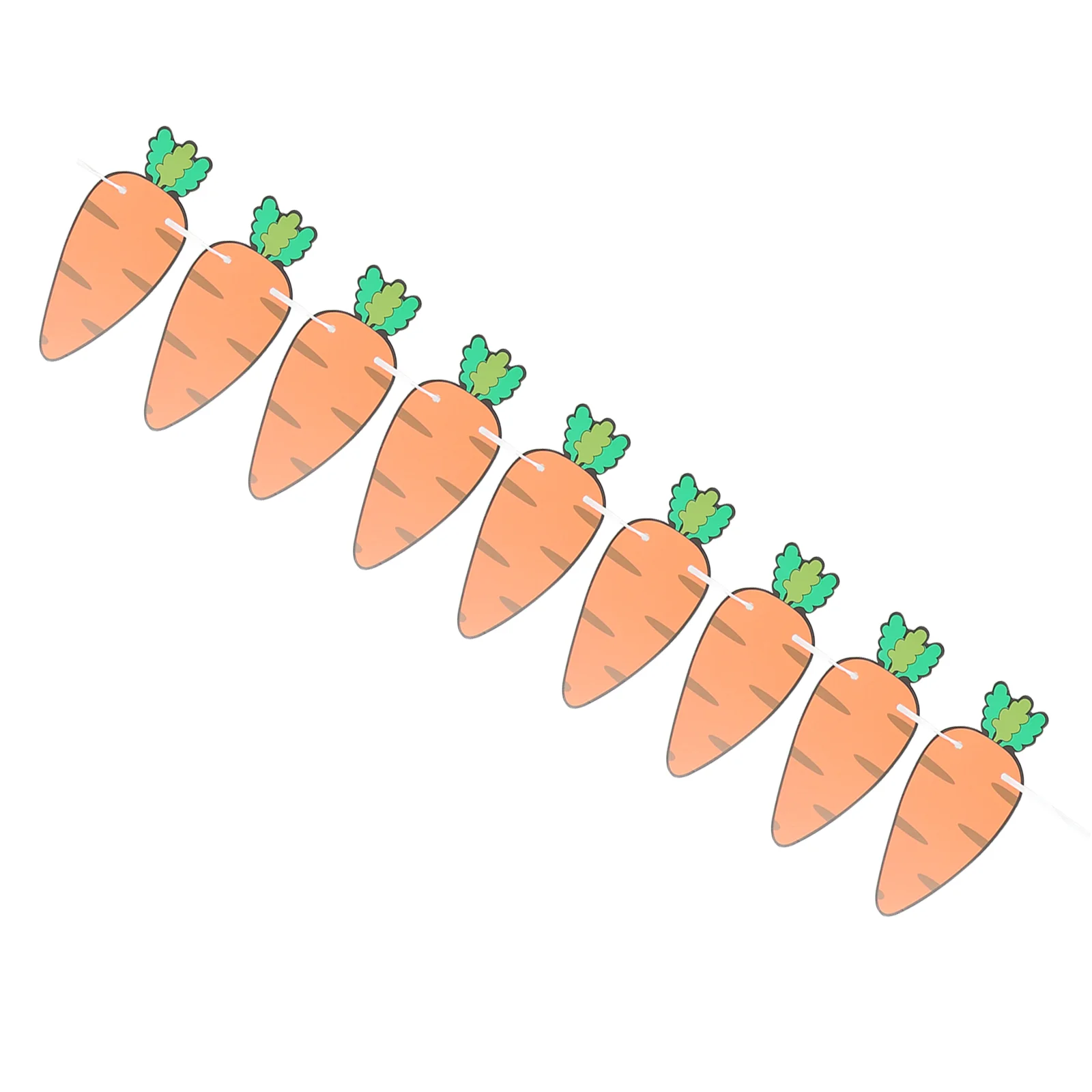 

Bathroom Decorations Decorative Easter Flag Hanging Banner Carrot Bunting Centerpieces Delicate