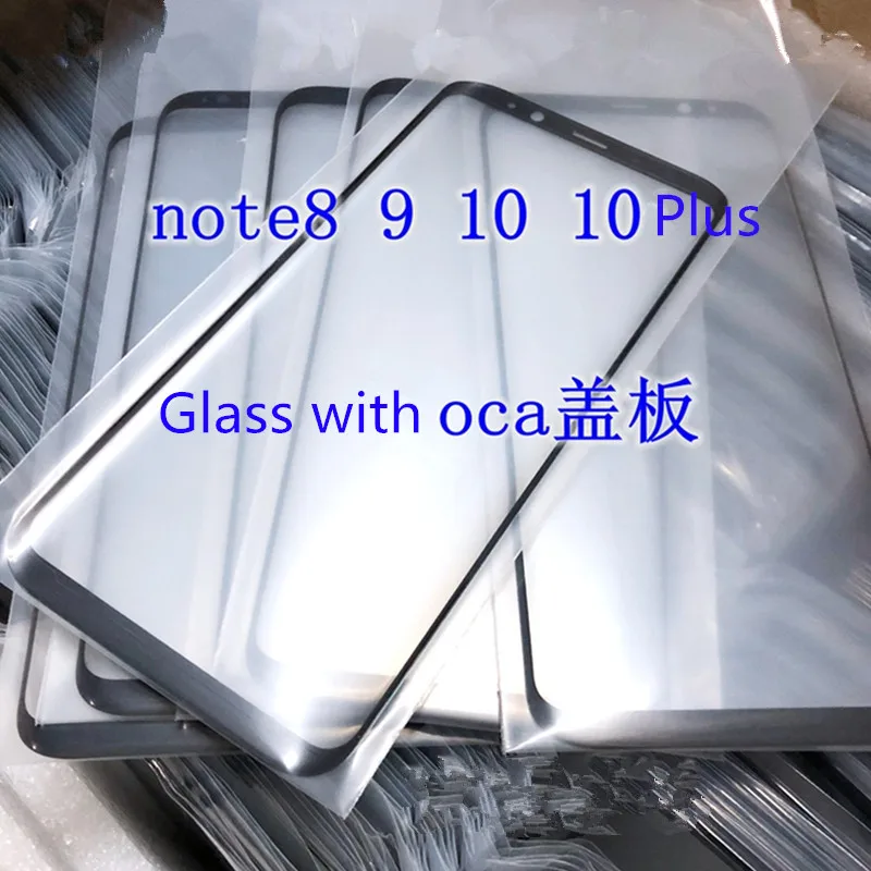 

LCD Screen Display Touch Panel for Samsung Galaxy Note 8 Note 9 Note 10 Plus Note10 Glass with OCA Broken Lens Replace Part