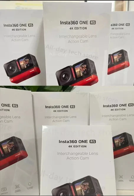 Insta360 ONE RS-водонепроницаемая Экшн-камера 4K 60fps и камера 5 7 K 360 со сменными