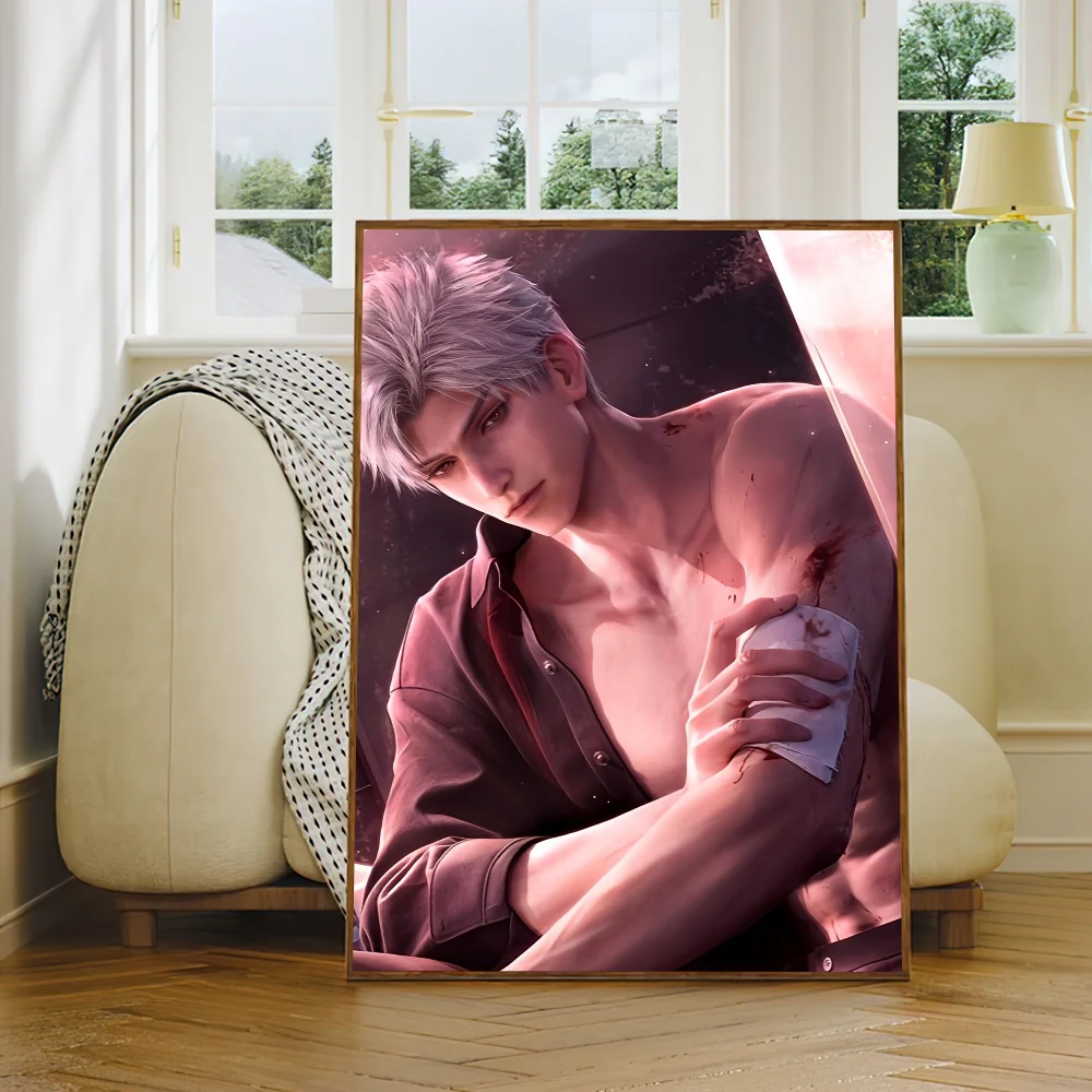 Игра L-Love и D-Deepspace S-Sylus постер домашний бар декор кофейни эстетическое искусство