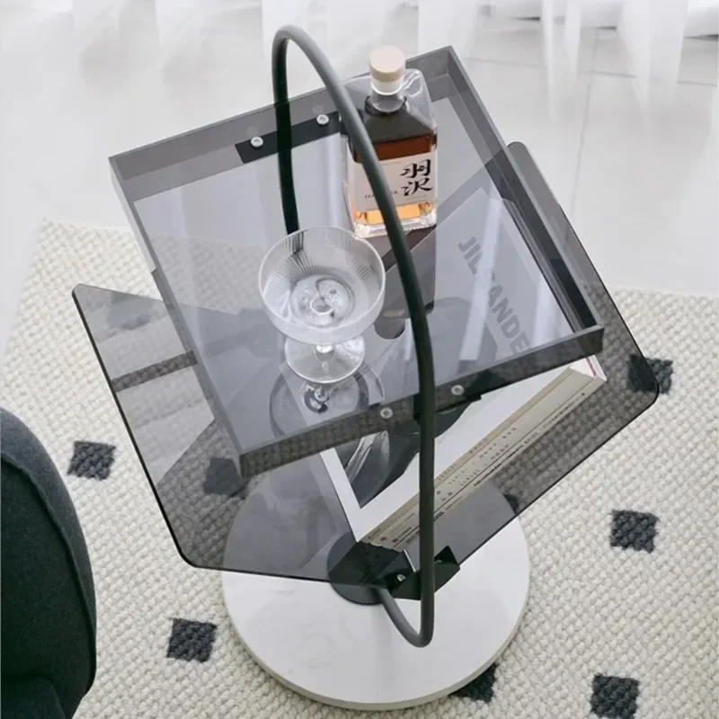 Приставной столик для дивана акриловая стойка хранения журналов маленькая