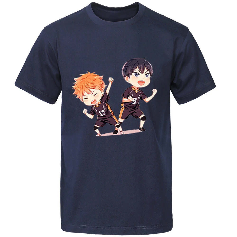 

Футболка Haikyuu в японском стиле хип-хоп, стиль гранж, женская футболка, мужские топы с круглым вырезом, футболка с коротким рукавом, уличная од...