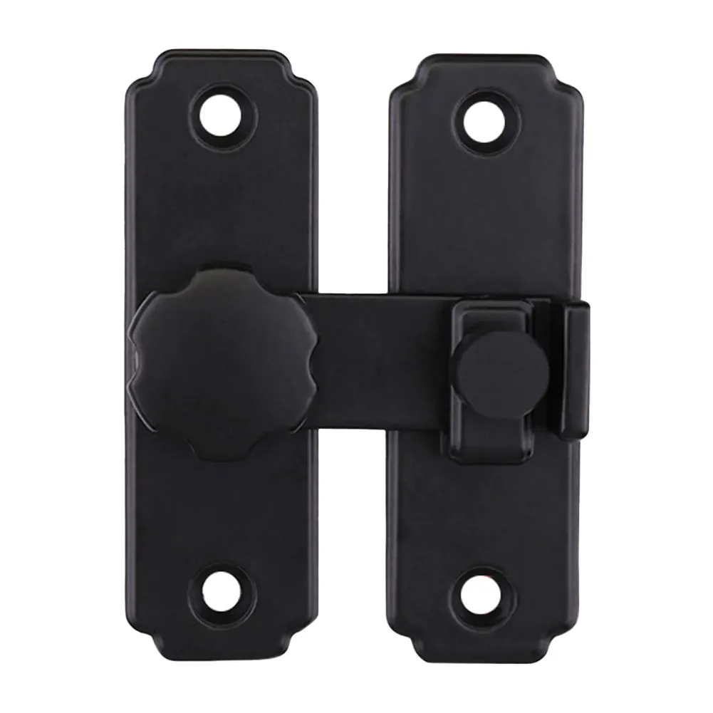 

Sliding Barn Door Lock Latch Hasp 180 Degree Stainless Steel Buckle Security For Cabinet Furniture Home Decoration Hardware