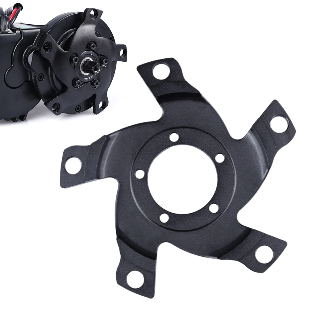 

Bafang E-Bike BBSHD Bicycle Mi D Motor Crankset Adapter 130BCD Chainring Adapter Aluminum Alloy Base For MTBmountain Bikes