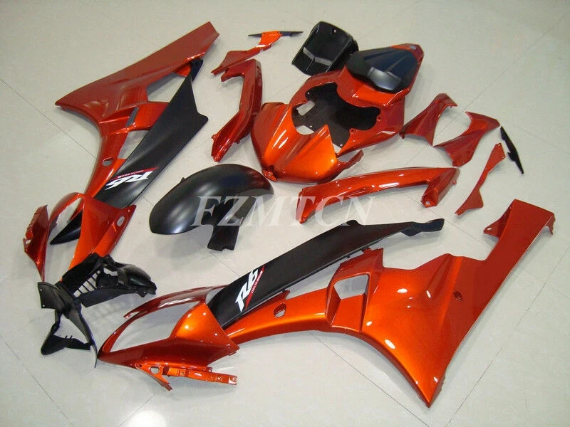 

New Fairing Kit Fit For Yamaha YZF-R6 2006 2007 YZFR6 06 07 Fairings Set High Quality ABS Plastic Body Custom Free Orange