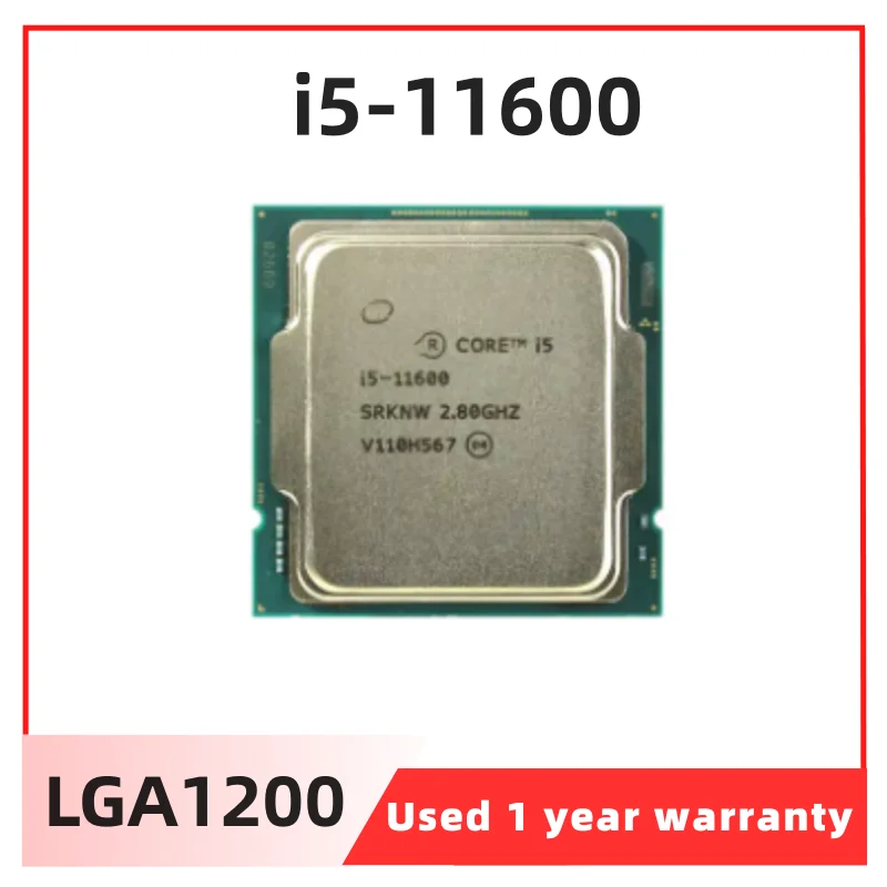 

Процессор Core i5 11-го поколения Rocket Lake 6-ядерный 2,8 ГГц LGA 1200 65 Вт