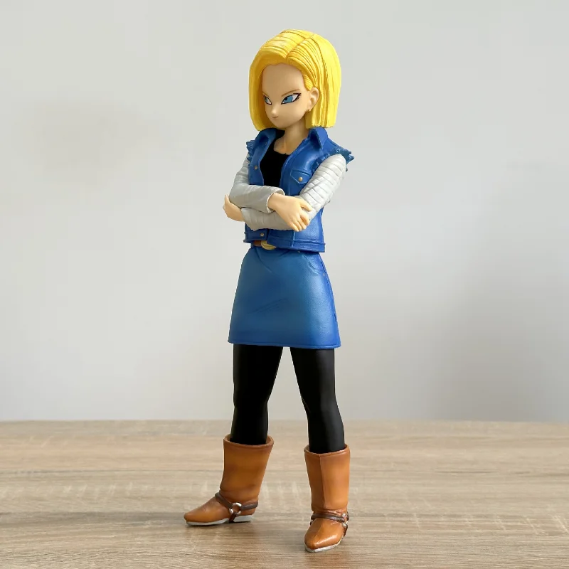 Фигурка из аниме Драконий жемчуг на Android 17 и 18 фигурка ПВХ 24 см Коллекционная