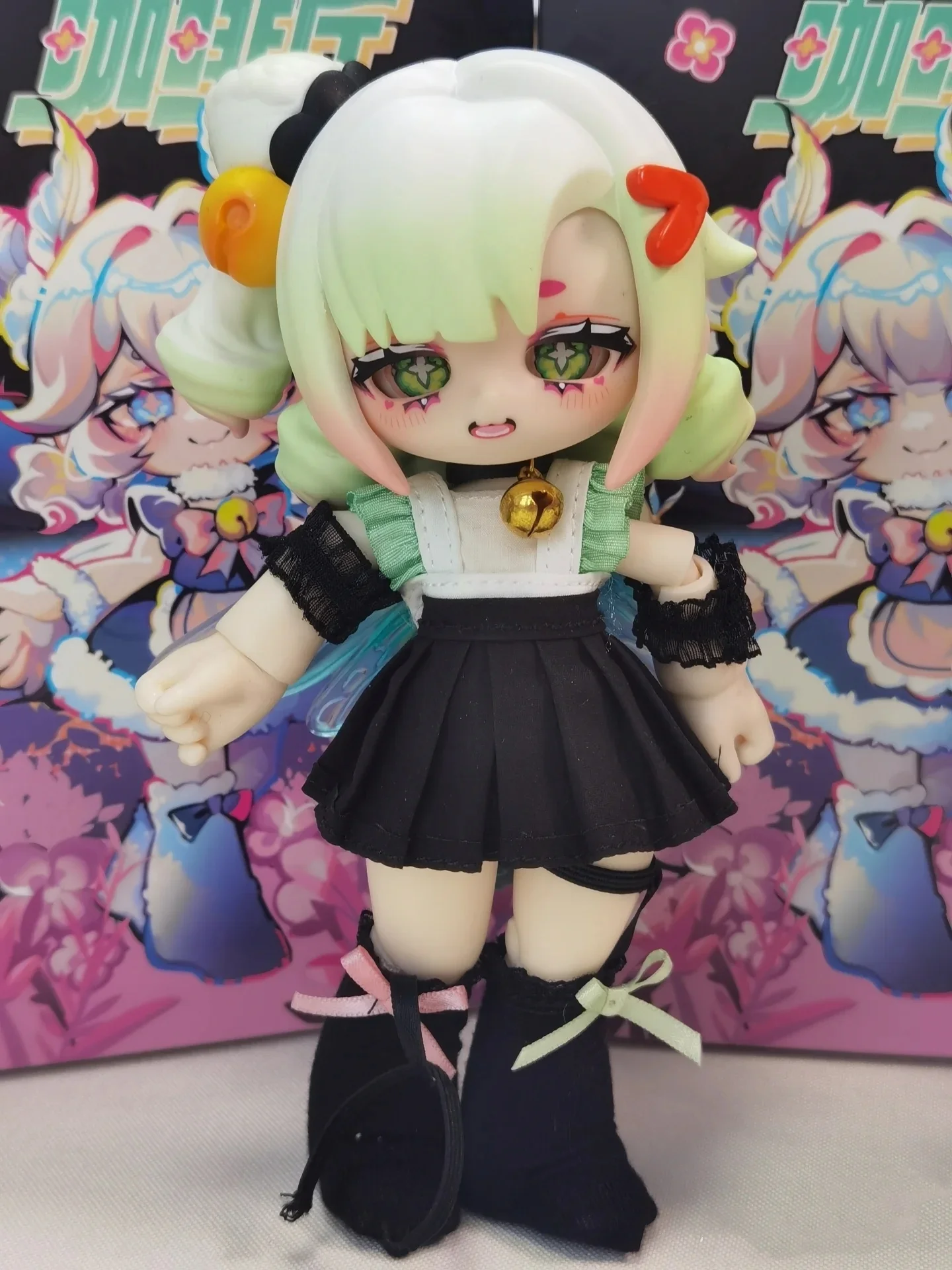 Фото 1/12 Bjd кукла Kukaka Insect Cafe Series Ob11 слепая коробка Mystery Box подвижная фигурка милая модель игрушка-сюрприз подарки на день рождения №4