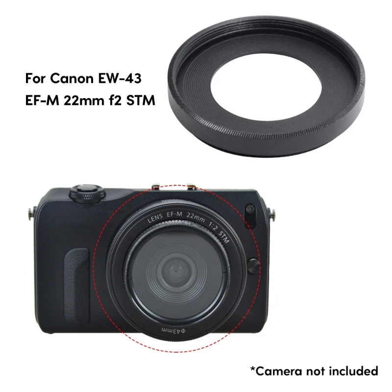 Бленда EW-43 для объектива EF-M 22mm f/2.0STM с винтовым креплением