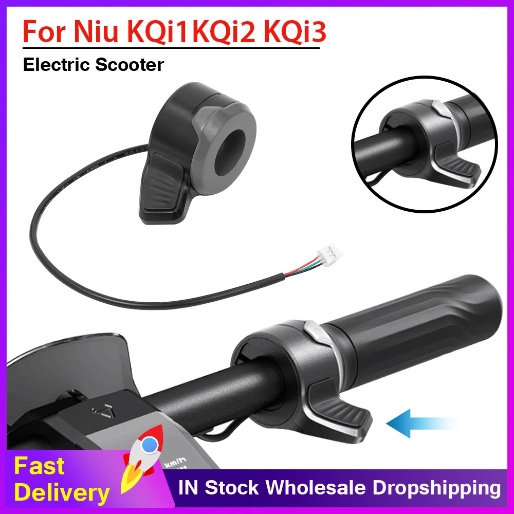 

E-Scooter Speed Throttle For Niu KQi1 KQi3 KQi2 Electric Scooter Thumb Speed Controller Button Thumb Accelerator Parts