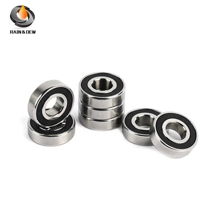 

Гибридный керамический подшипник из нержавеющей стали S6001 2RS, размеры 12x28x8 мм, детские велосипедные нижние кронштейны и запчасти 6001RS, Si3N4, шар...