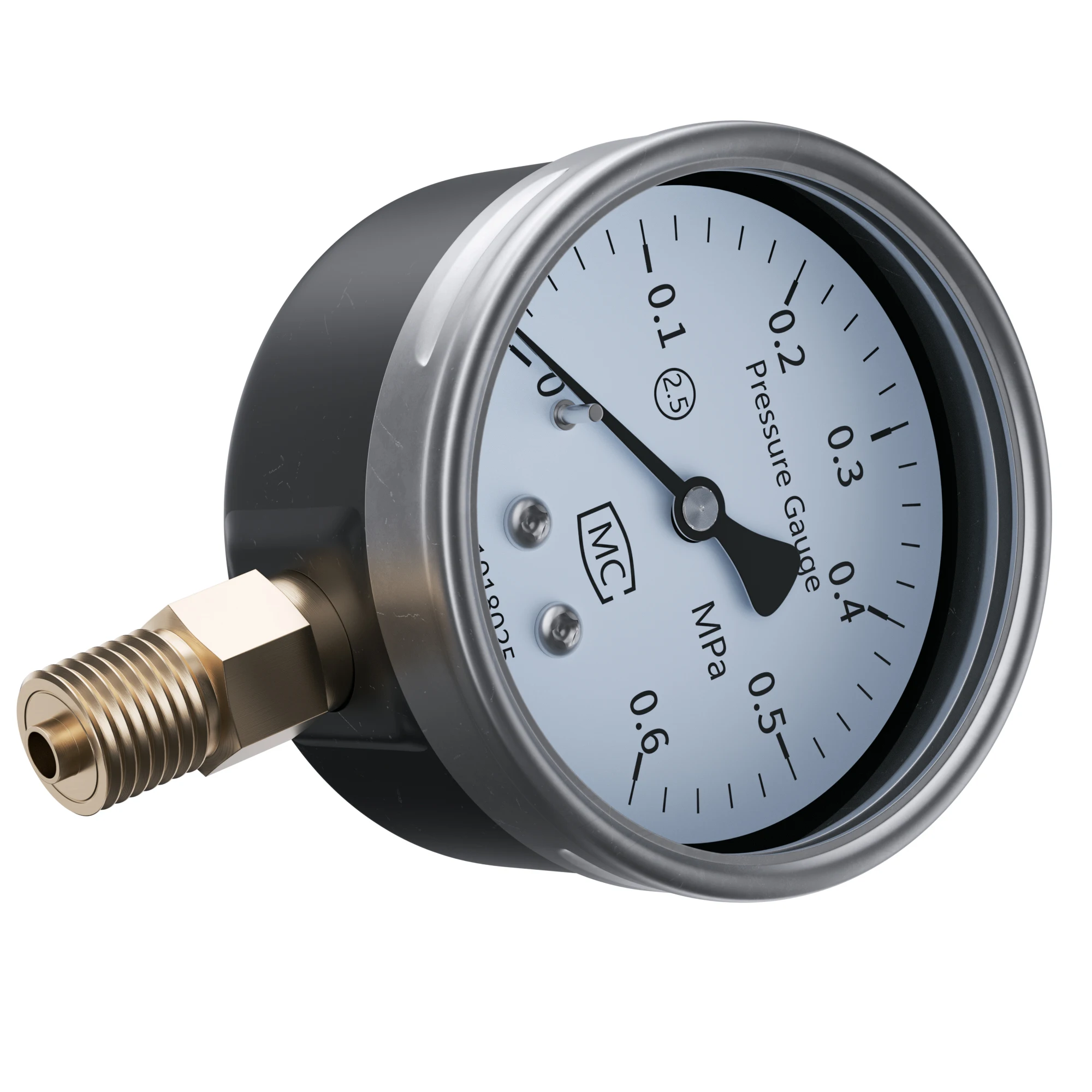 Pressure Gauge -0.1-60Mpa 0-1.6Mpa 0-2.5Mpa Mechanical M14*1.5 M20*1.5 Pointer