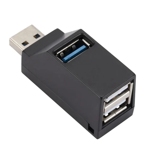 Концентратор адаптер удлинитель USB 3,0 мини разветвитель коробка от 1 до 3 портов высокоскоростной USB 2,0 концентратор для ПК ноутбука U-диск кардридер аксессуары