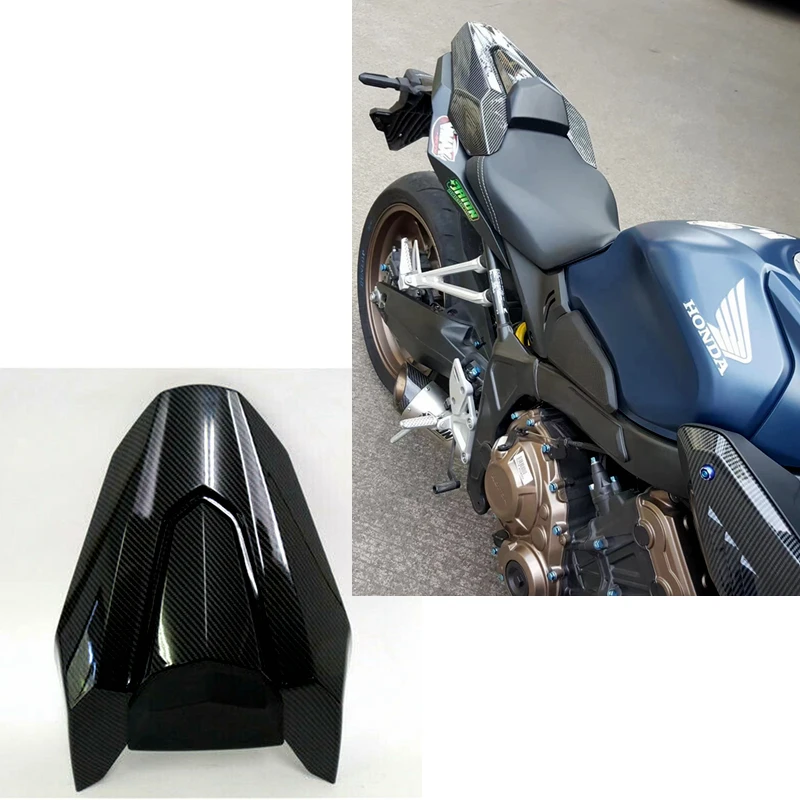 

For Honda CB650R CBR650R CB 650R 2019 2020 2021 Motorcycle Accessories 100% Carbon Fibre Rear Seat Cover Rear Tail Cover