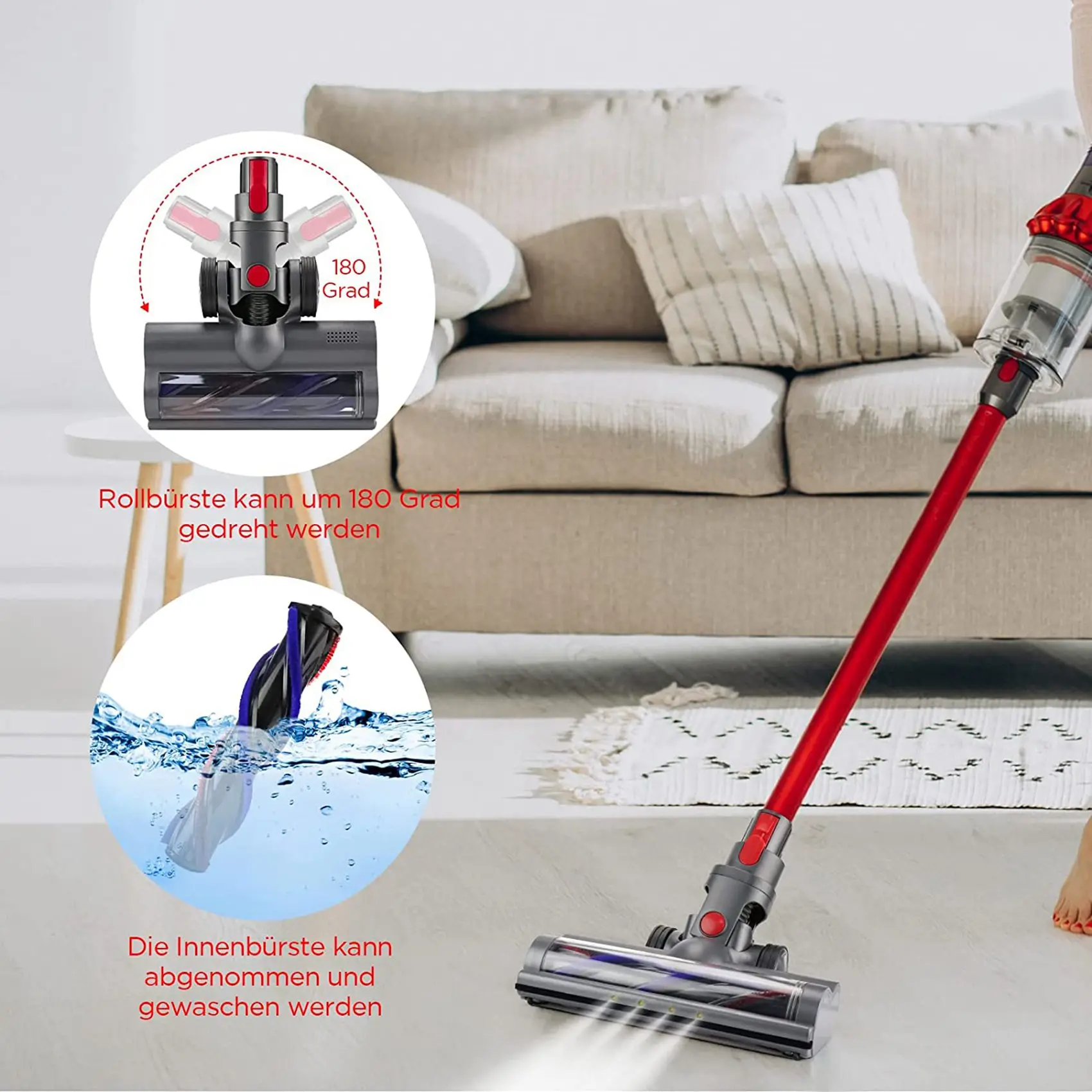 Электрическая щетка с прямым приводом и замок аксессуары для пылесоса Dyson V7 V8 V10 V11