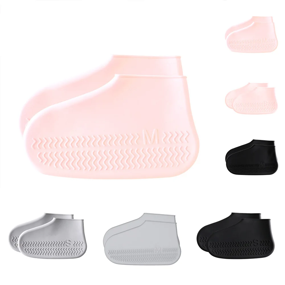 

Waterproof Silicone Shoe Cover Recyclable Boot Cover Protector For Outdoor Rainy Reusable Non-slip Boot Cover For Men Women