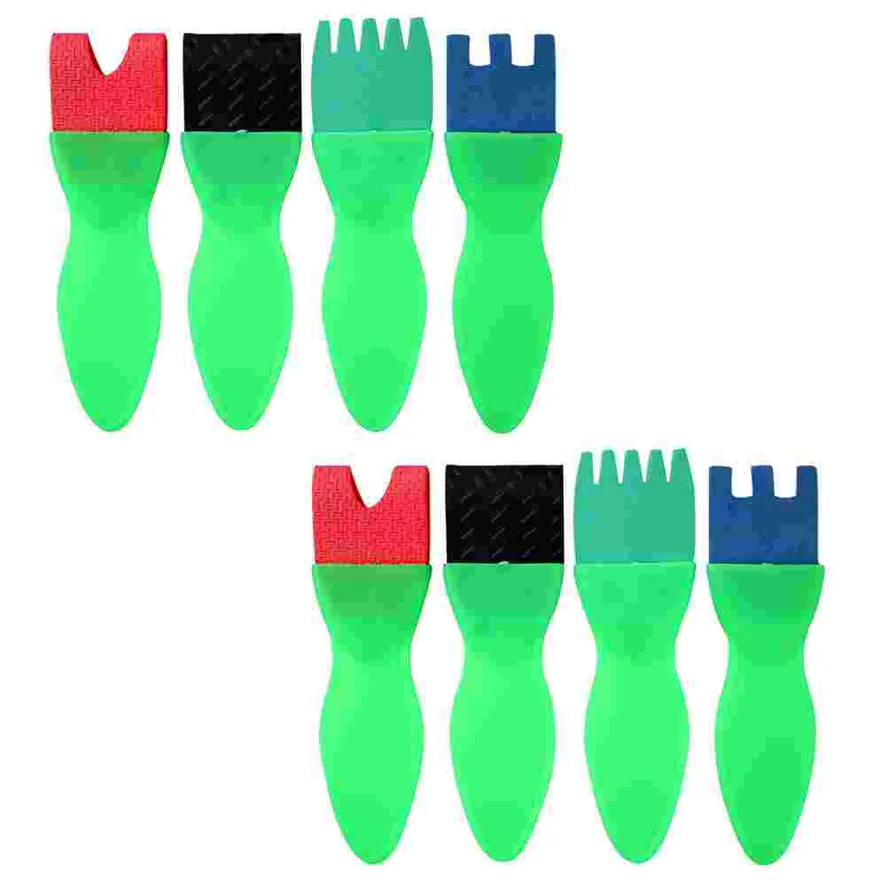 

8 Pcs Multi-functional Paintbrush Children Doodling Brush Oil Painting Brushes