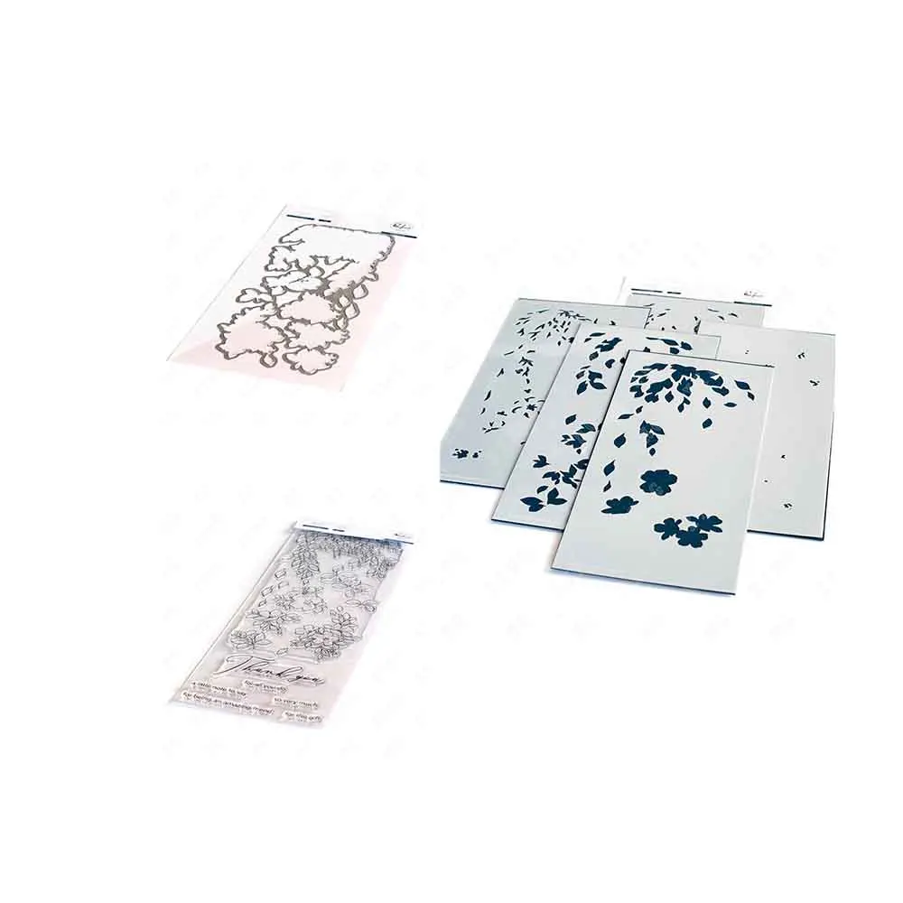

The Meadow Metal Cutting Dies Stamps Stencil Scrapbook Diary Decorat Stencil Embossing Template Diy Greeting Card Handmade Molds