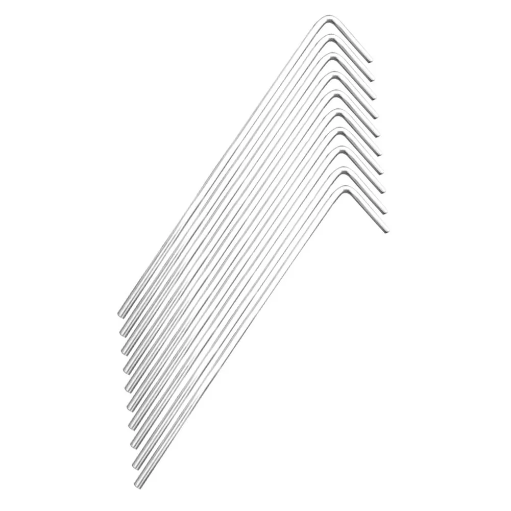 

10pcs/Lot 16cm 17cm Tent Pegs Multipurpose Heavy Duty Tent Camping Gazebo Tarpaulin Pegs Hooks Ground Stakes Tent Accessories