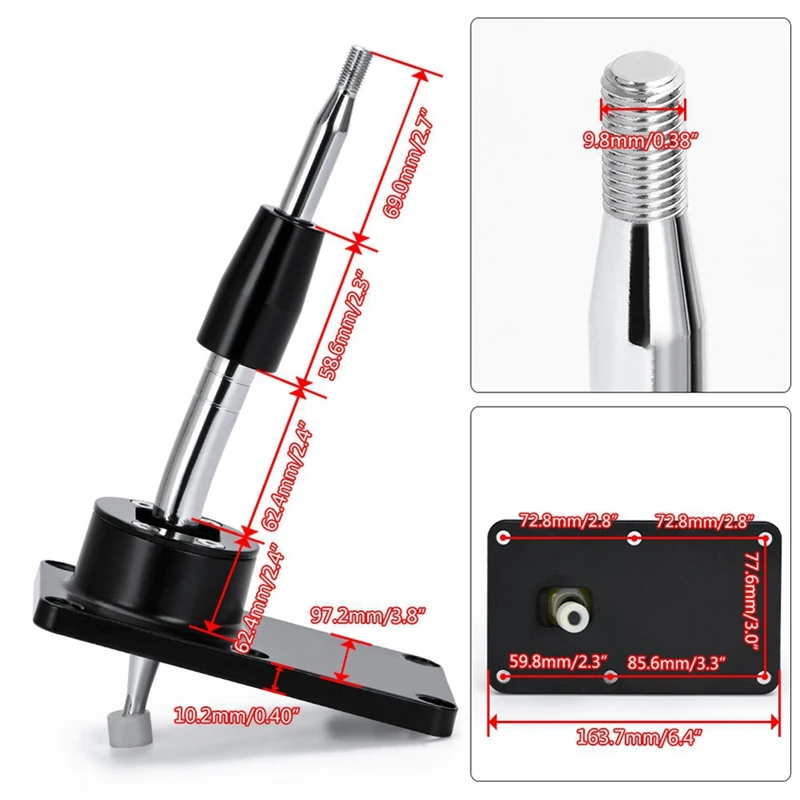 Car Short Throw Shifter With Base Quick Shift Gear Lever For Nissan 240SX S13 S14 SILVIA CA18 SR20 1989-1999