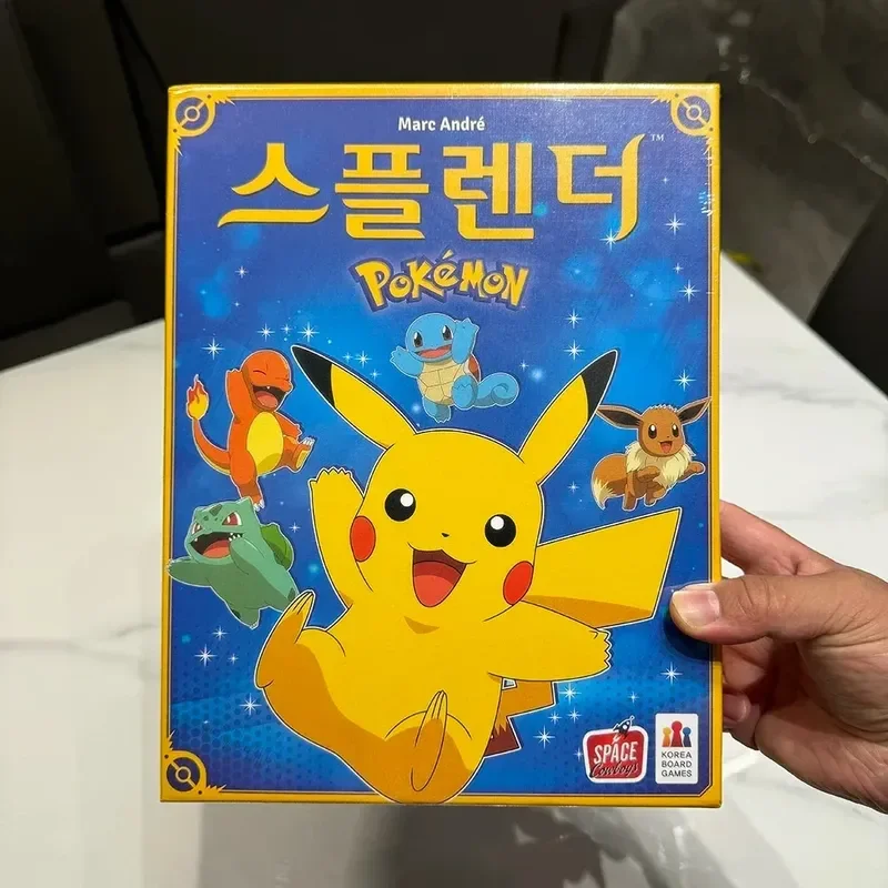 Фото Настольные игры Pokémon Dobble Splendor: стратегическая семейная игра-головоломка для вечеринок, подарки на день рождения и праздники для мальчиков и девочек №4