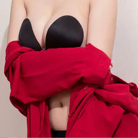 Pull Up Breast Patch Bra Chest Sticker Reusable Nipple Cover Petal Lifting Up Underwear Women's Intimates Chest Sticker