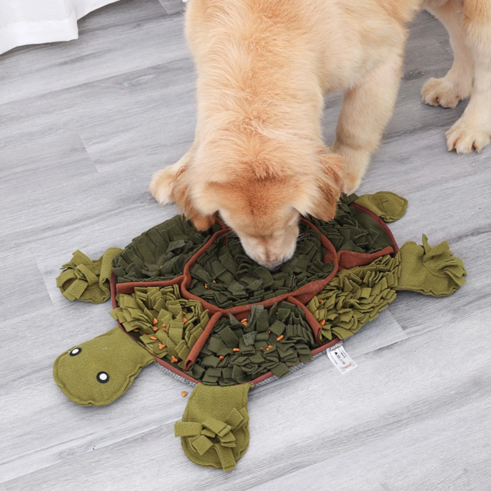 

Pet Snuffle Feeding Mat - Dog Food Puzzle - Pet Feeding Mat - Stimulating Dog Toys - Cat Feeding Mat for Kitty Puppy Pet