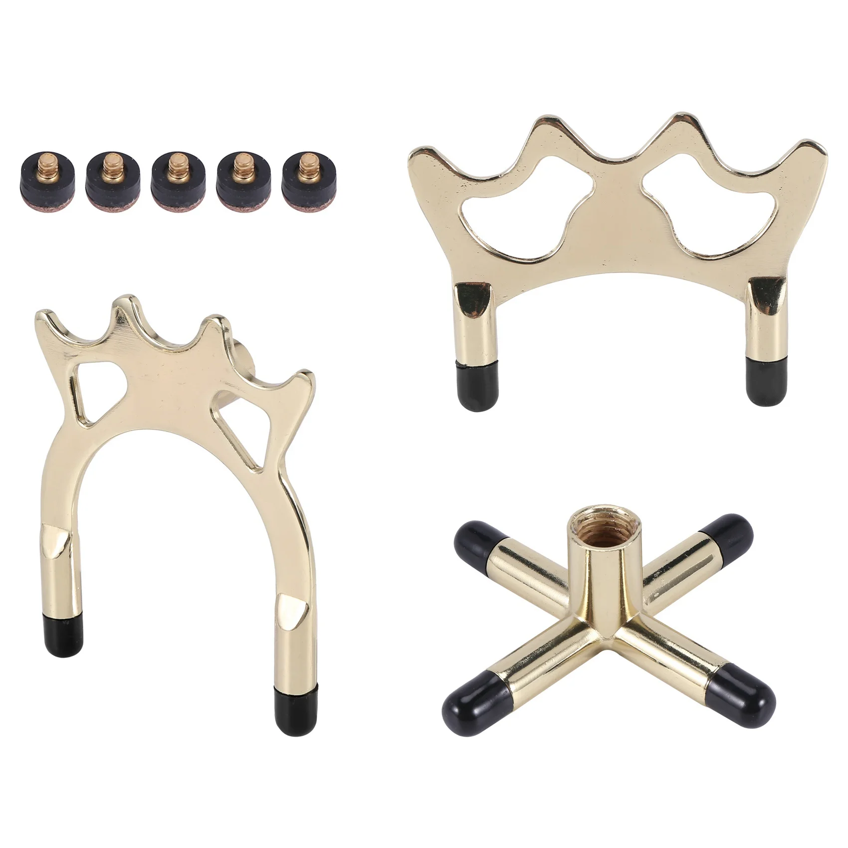 3 шт. бильярдный мостовой кий с 5 12 мм наконечником для кия нескользящий