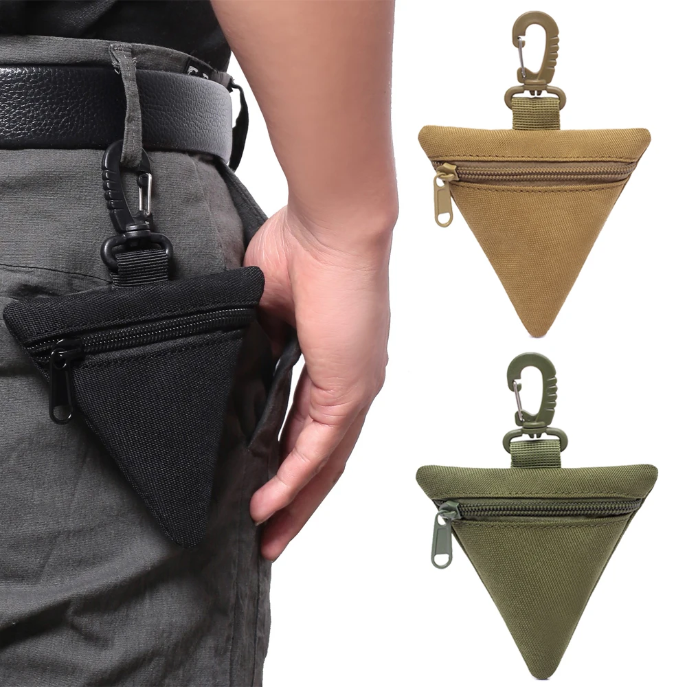 

1000D Tactical Wallet Pouch Portable Key Coin Purse EDC Wais Bag Earphone Holder Pack for Outdoor Camping Hiking Travel