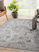 persian style printed floor mat living room american country retro simple study bedroom bedside floor mat washable arae rugs