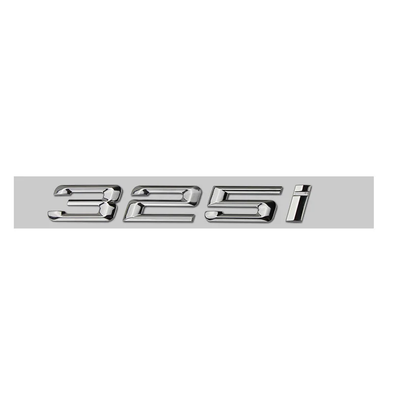 3D ABS значок для заднего багажника автомобиля 316i 318i 320i 325i 328i 330i 335i 330d 320d эмблема