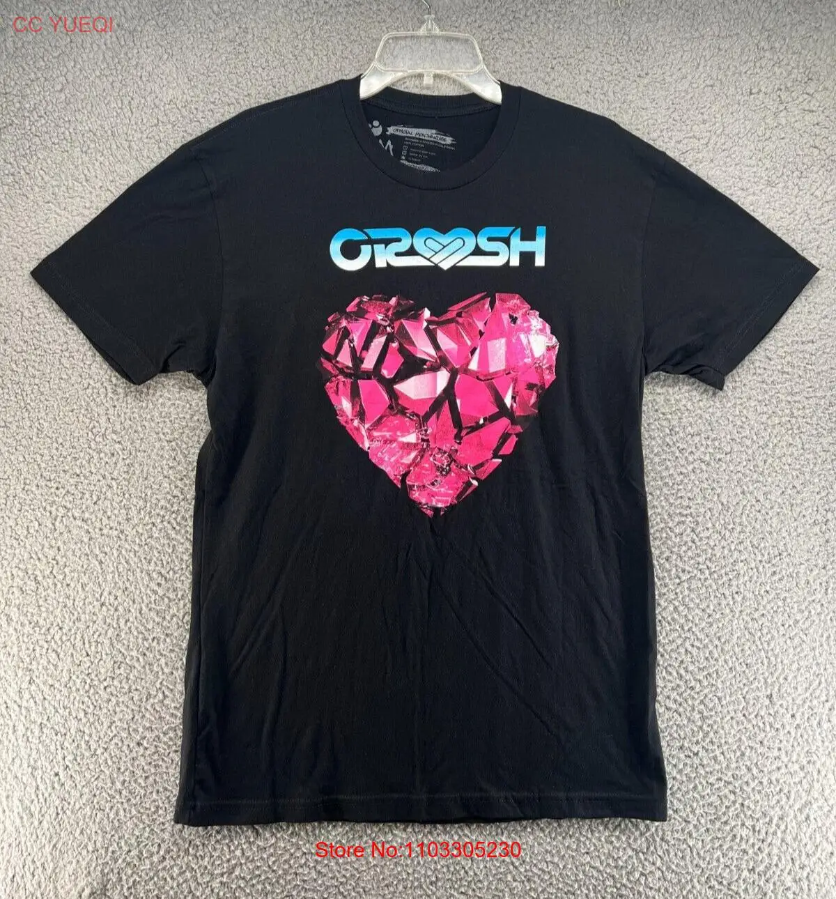 Мужская рубашка для танцев на музыкальном фестивале среднего размера черная 2016