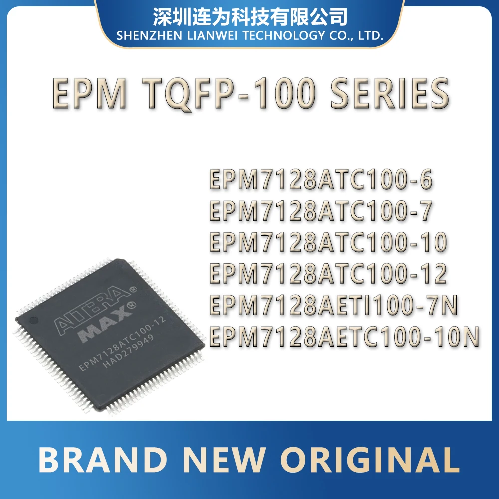 

EPM7128ATC100-6 EPM7128ATC100-7 EPM7128ATC100-10 EPM7128ATC100-12 EPM7128AETI100-7N EPM7128AETC100-10N EPM7128 IC Chip TQFP-100