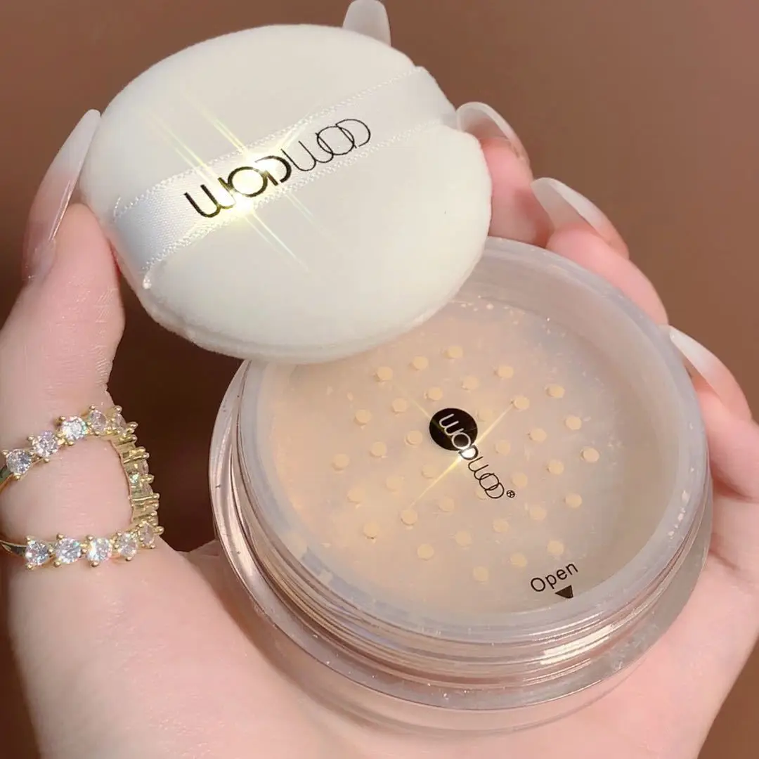 

Silk Gold Nude Makeup Powder Breathable Silk Smooth Brightening Oil Control Waterproof Concealer Makeup Powder