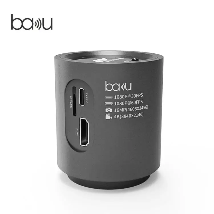 

BAKU New arrival 4K CCD electronic microscope 4K camera recording function type-C easy operate repairing binocular microscope