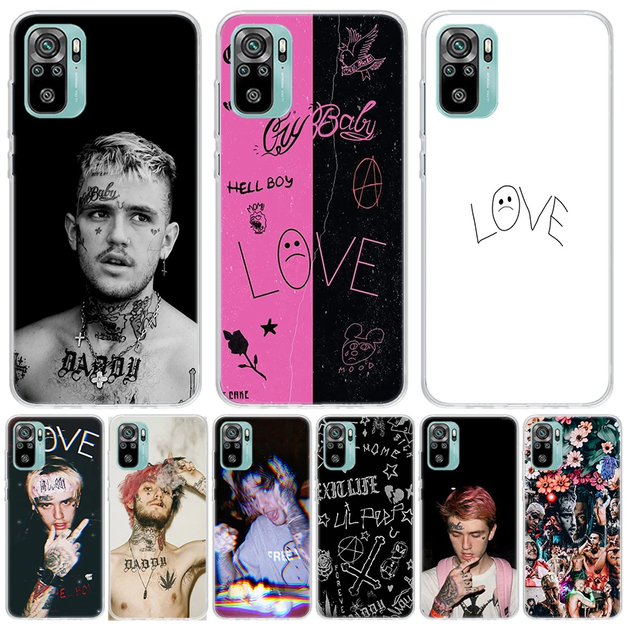 Фото Lil Peep для Xiaomi Redmi 10 10A 10C 9 9A 9C 9T чехол для телефона 8 8A 7 7A 6 6A S2 K20 K30 K40 Pro Prime чехол №1