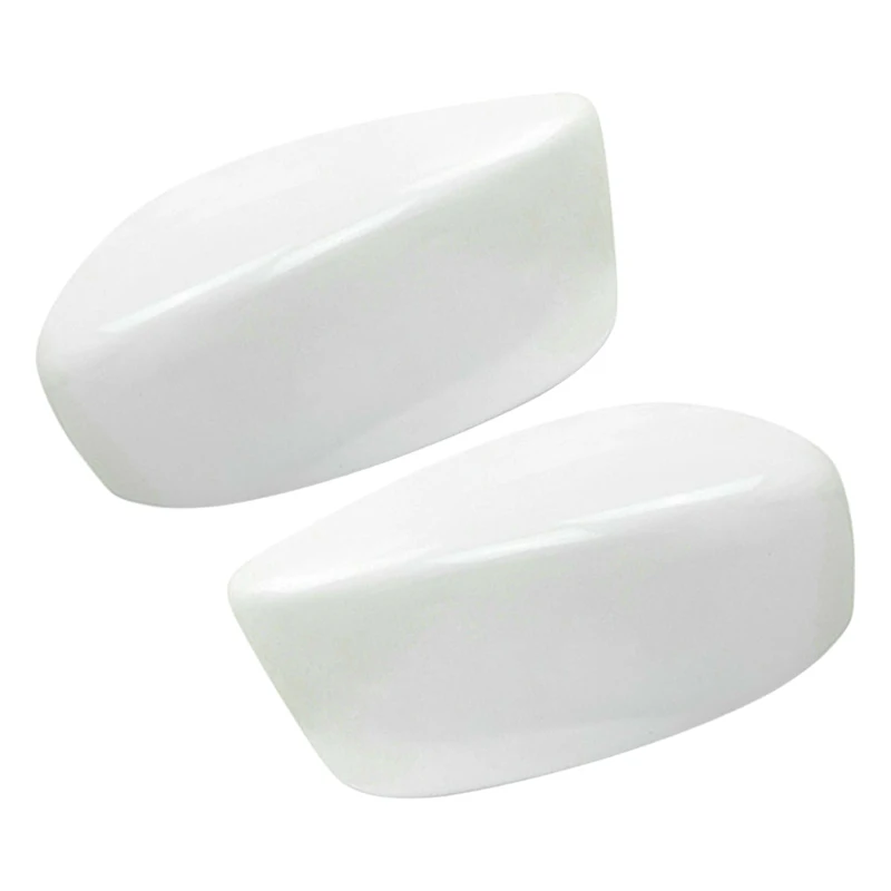 

1 Pair Car Left Right Side Rearview Door Mirror Shell Cover White Fit for Honda Accord 2008 2009 2010 2011 2012