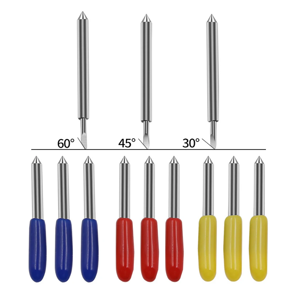

Сменные лезвия на 30/45/60 градусов для плоттера Roland Cricut, лезвия для резака ножей, лезвия для электроинструментов, режущий плоттер