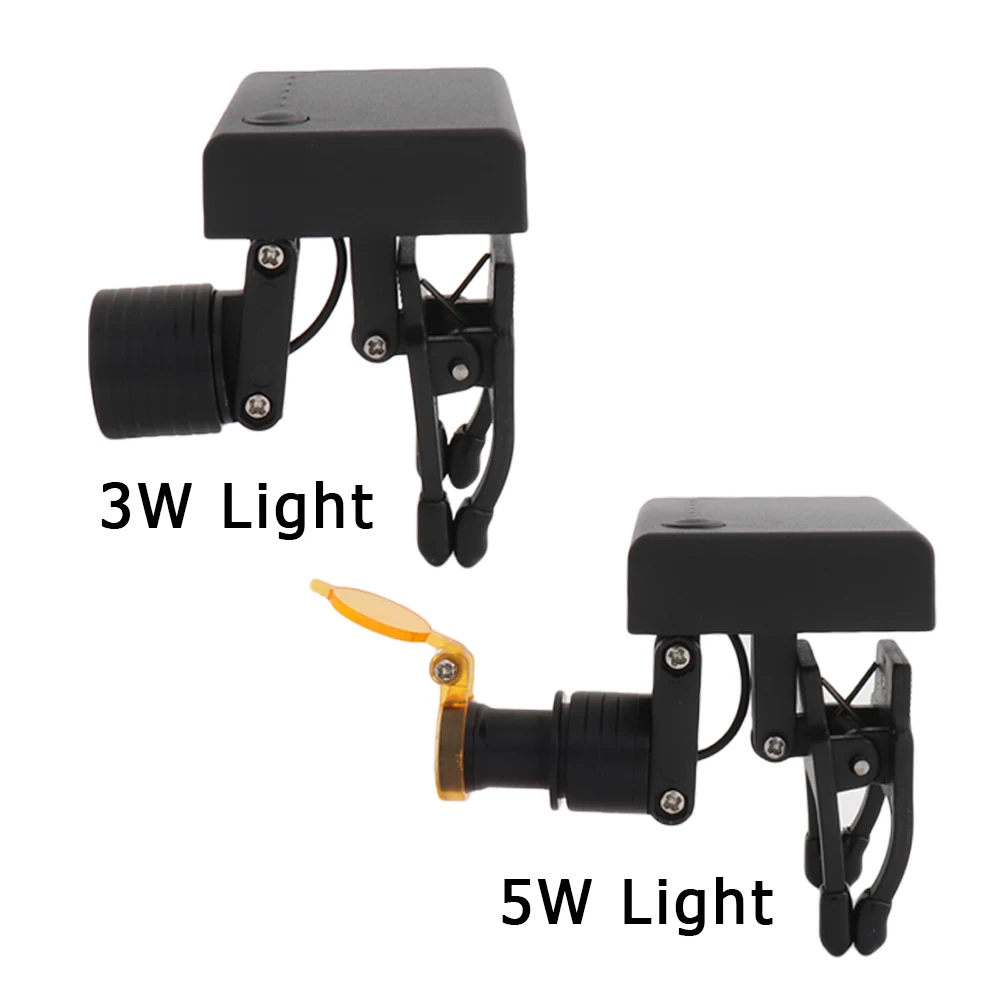 Wireless 3W 5W Headlight Headlamp Portable for Dental Loupes Lab Medical Magnifier Magnification Binocular