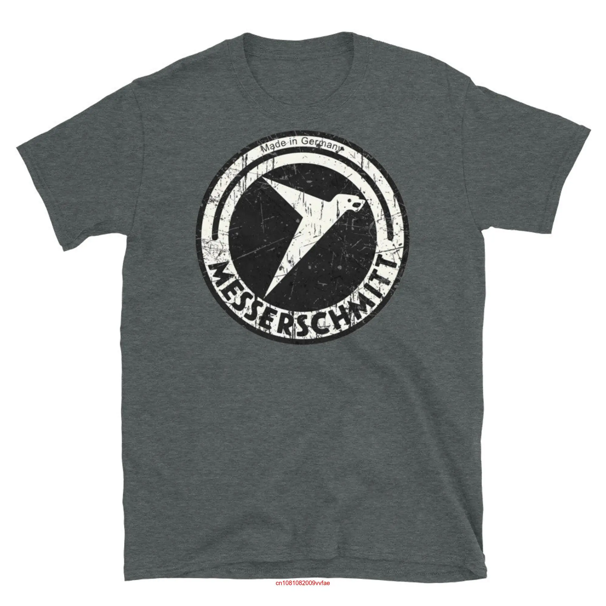 Германия Messerschmitt Bf 109 WW2 Винтажная футболка с длинным или коротким рукавом