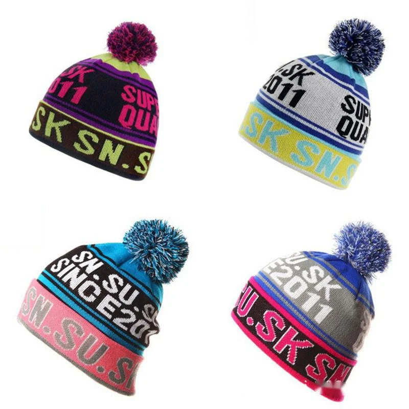 

Зимняя Шапка-бини, Повседневная Шапка-бини с манжетами, Шапка-бини унисекс, вязаная шапка, черные женские теплые бриканты, шапки, женский под...