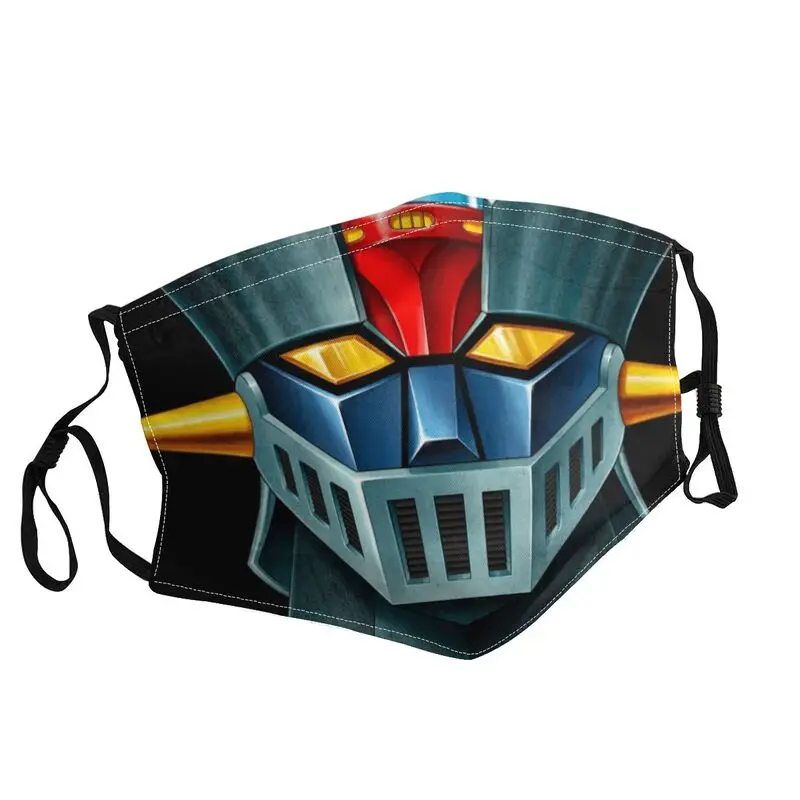 

UFO робот Mazinger Z моющаяся маска для рота и лица для взрослых Аниме защита от пыли крышка Респиратор маска для рта