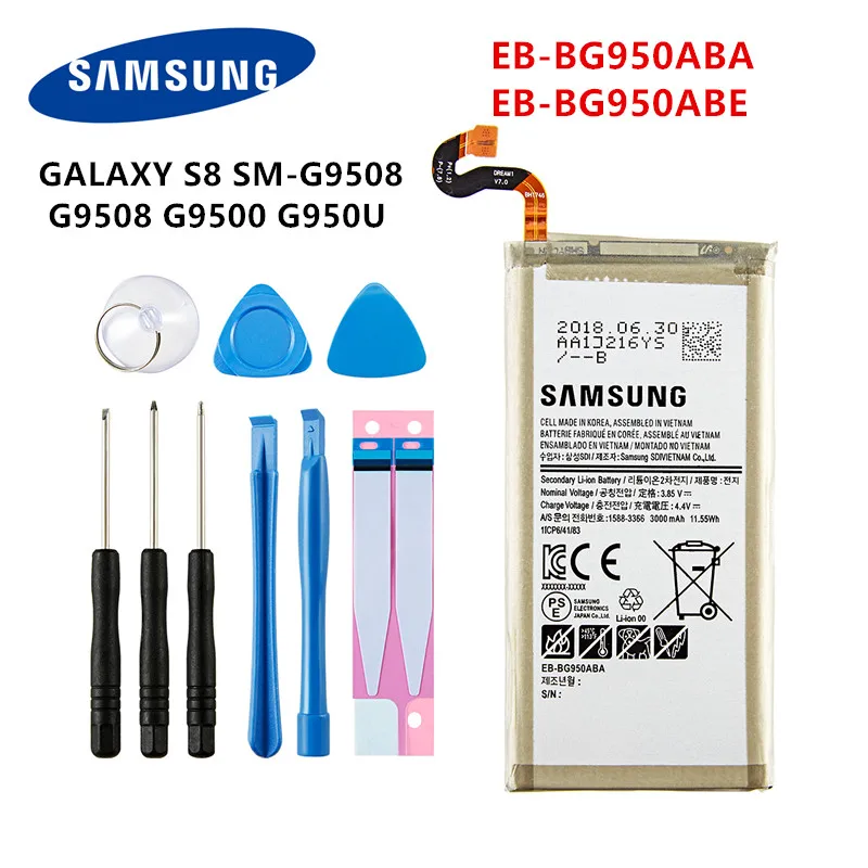 Оригинальный аккумулятор SAMSUNG для Samsung Galaxy S6 Edge/Plus S7 Edge S8 Plus + S9 S10 S10E S20 S20Ultra - купить
