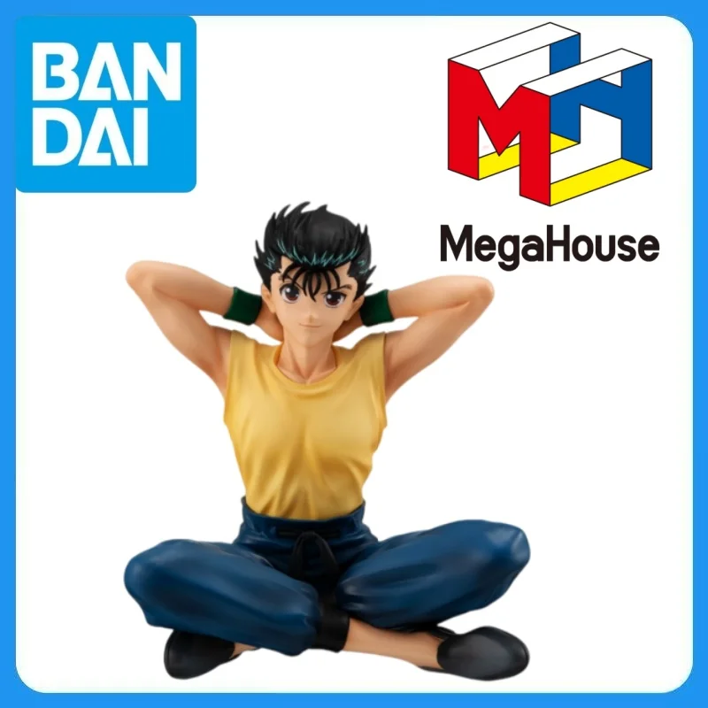 Фото В наличии Оригинальная фигурка MegaHouse Yu Yu Hakusho Urameshi Yuusuke G.E.M. Аниме-фигурка Tenohira: Гаражный набор для сборки, модель аниме-персонажа, игрушка №1