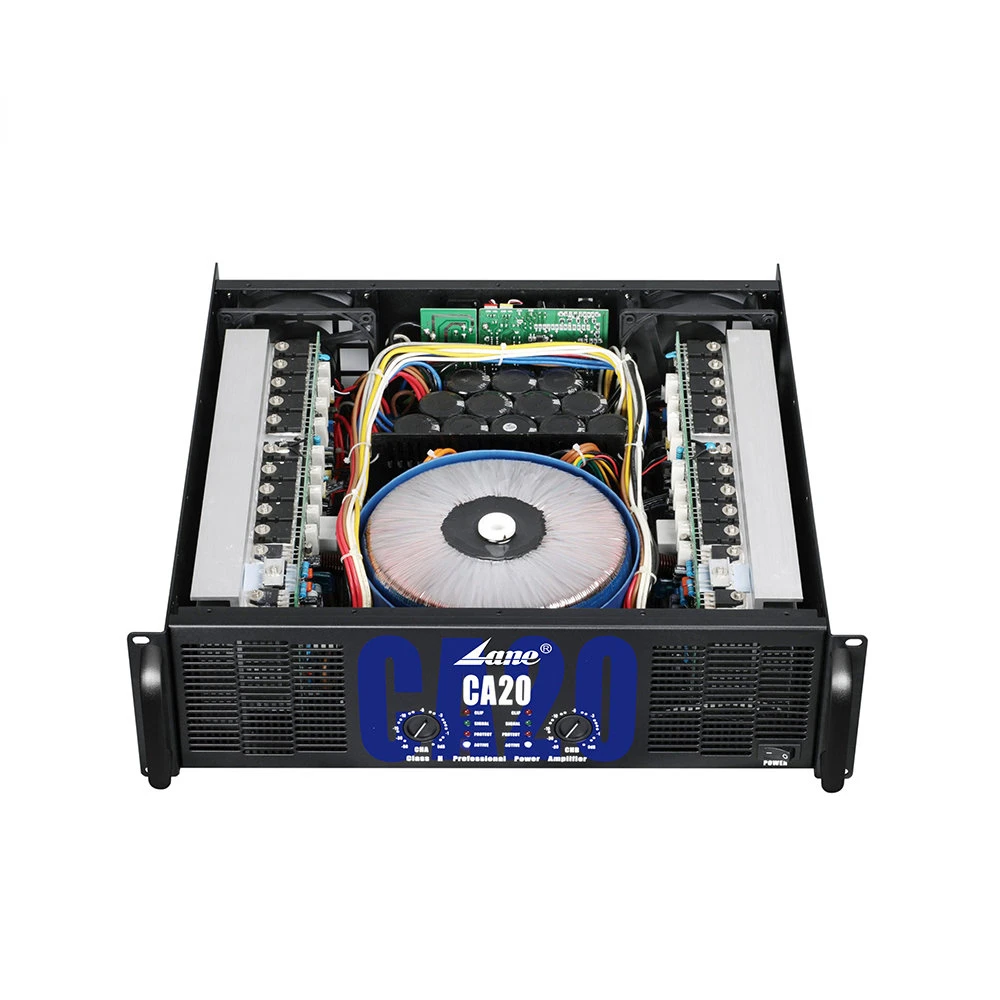 Audio 300 Watt Power Professional Amplifier Audio Stereo Class H Circuit Power Amplifier Ca20