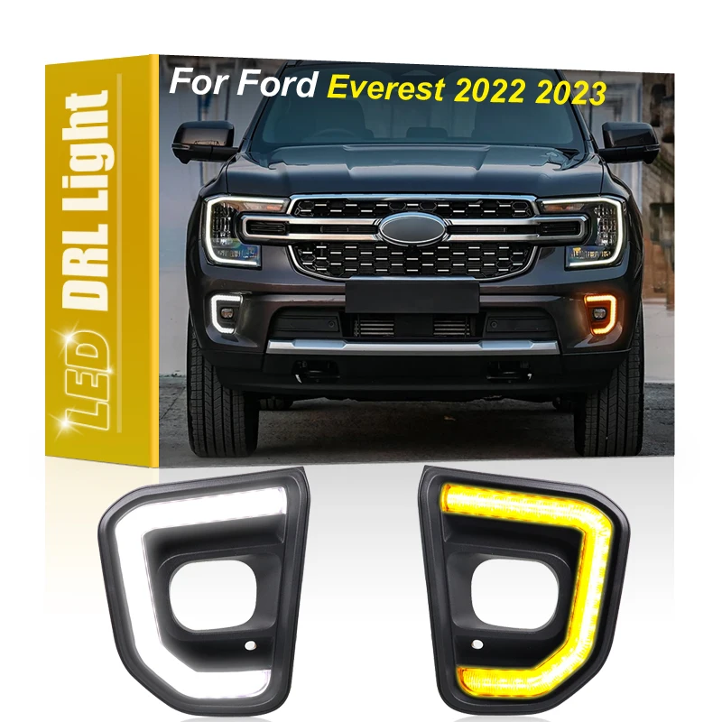 2 шт. передние противотуманные фары для Ford Everest 2022 2023
